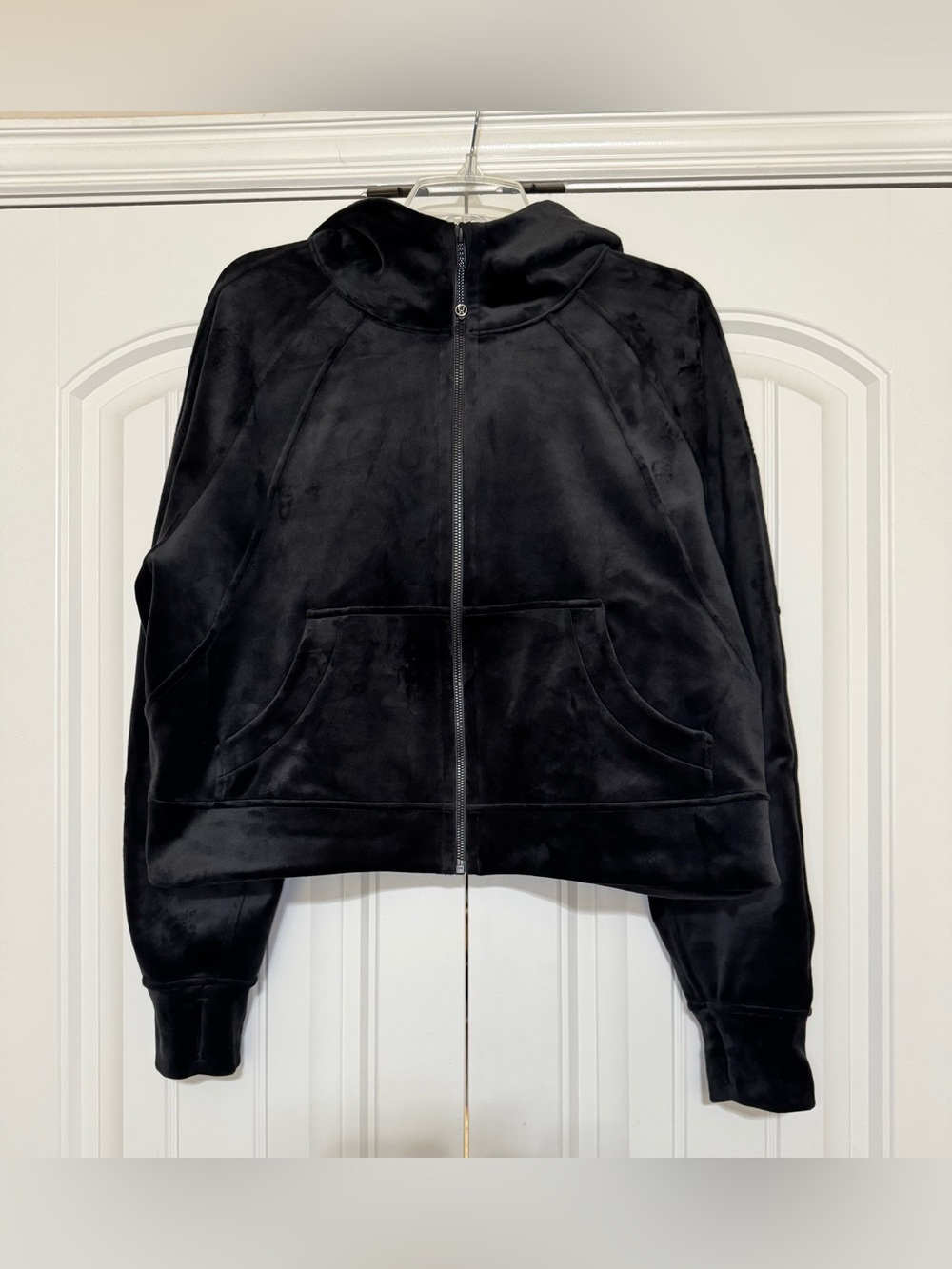 Lululemon Scuba Oversized Full-Zip Hoodie *Velvet in Black Size M/L